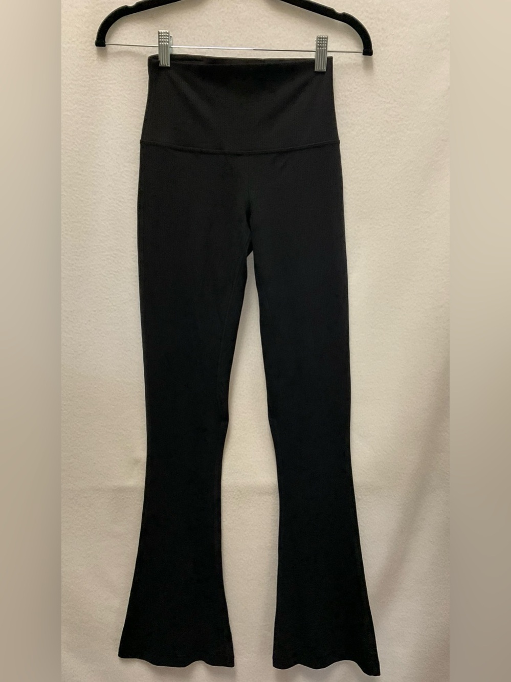 lululemon athletica High-Rise Ribbed Flare Leggings